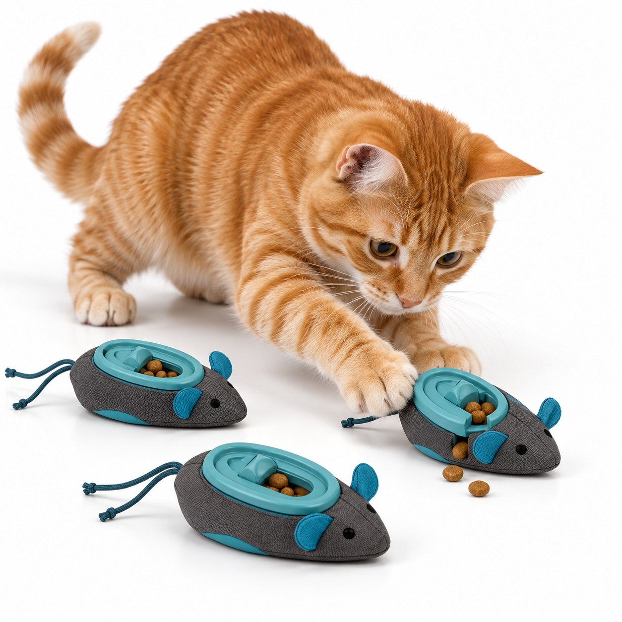 Doc & Phoebe’s Indoor Hunting Cat Feeder