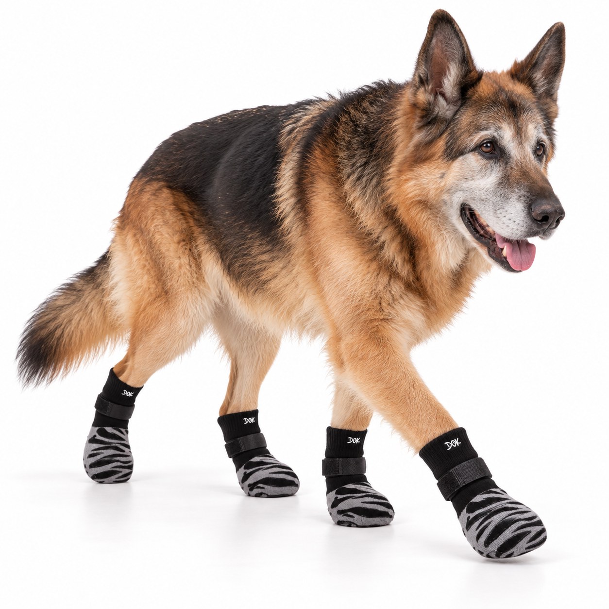 DOK TigerToes Non-Slip Dog Socks, view 4