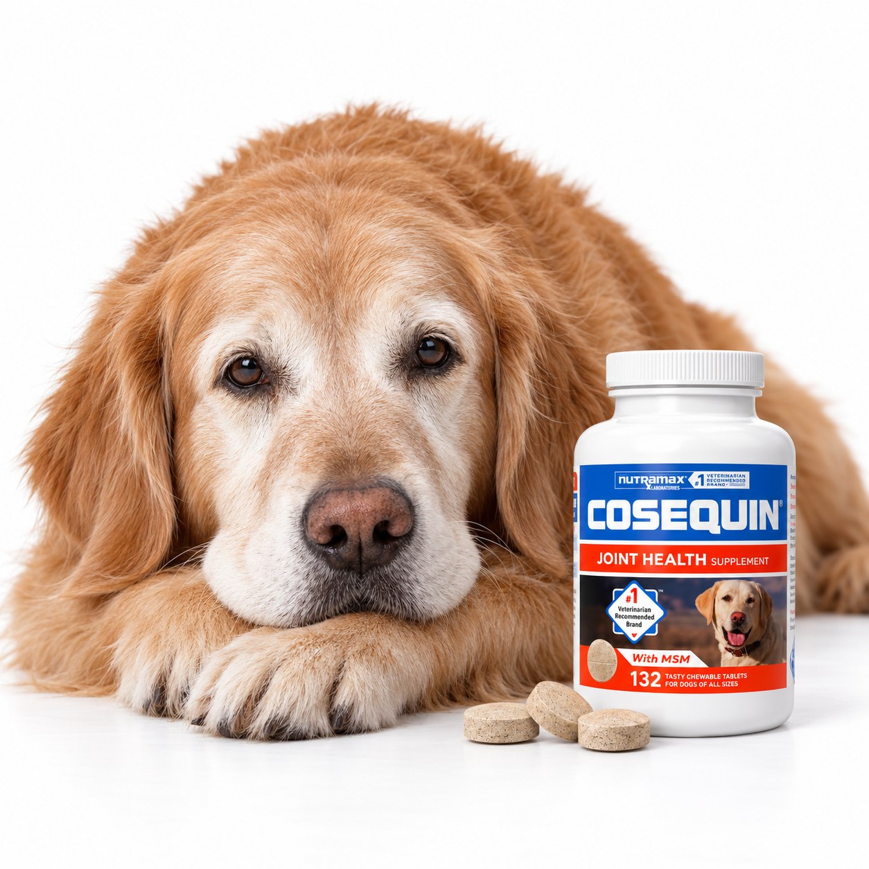 Nutramax Cosequin with MSM (Chewable Tablets)